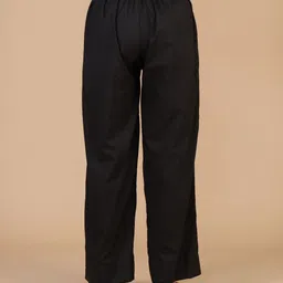 TJORI Women Relaxed Straight Leg Trousers image 3