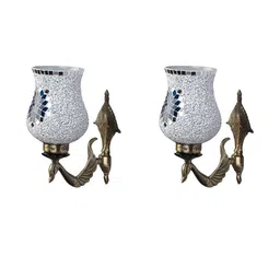 SOMIL Blue Glass Cylinder Printed Wall Lamps-picture-36