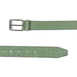 Celtic Men Textured Leather Belt image 3