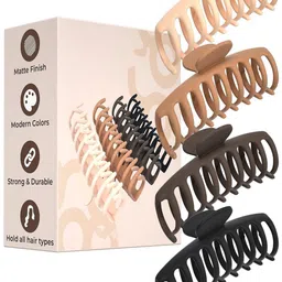 AmazingKarts Women Set of 4 Alligator Hair Clip-image-98