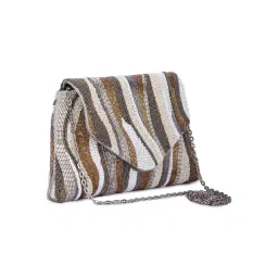 The Purple Sack Ferozzaa Clutch with Detachable Chain image 2