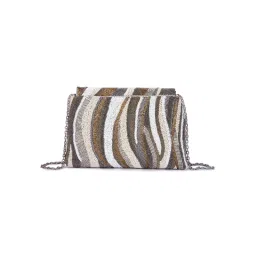 The Purple Sack Ferozzaa Clutch with Detachable Chain image 3