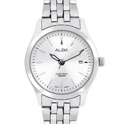 Alba Women Stainless Steel Bracelet Style Straps Analogue Motion Powered Watch AH7CF5X1-picture-25