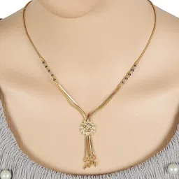 COLOUR OUR DREAMS Gold-Plated Brass Mangalsutra image 4