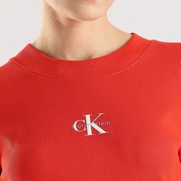 Calvin Klein Jeans Women Brand Logo T-shirt image 3