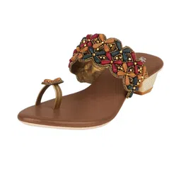 Solefoot Embellished Party Block Sandals image 2