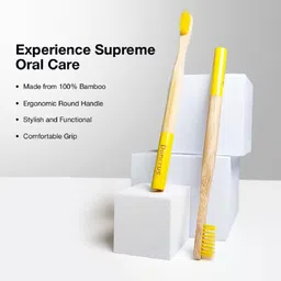 Dencrus Set Of 4 Orby Plus Bamboo Toothbrush image 4