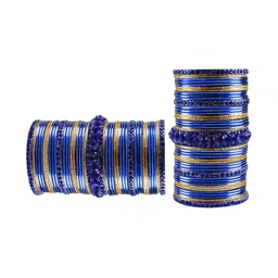 Vidhya Kangan Set Of 82 Stones-Studded Bangle image 2