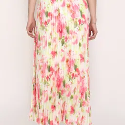JAKANARY Printed A-line Maxi Skirt image 2