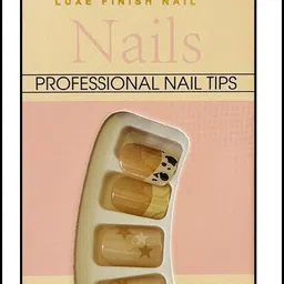 navee Stylish Artificial Nail With Nail Glue Long-Lasting Nail Combo Set (Pack of 6) image 2