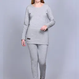 TFA THE FASHION ADDICTION Women Self Design Thermal Set-picture-10