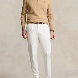 Polo Ralph Lauren Men Mock Collar Rib Quarter-Zip Cotton Pullover-picture-32