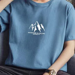 StyleCast x Revolte Men Graphic Printed Round Neck Regular Fit T-shirt image 2