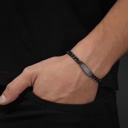 Police Men Stainless Steel Wraparound Bracelet-picture-33