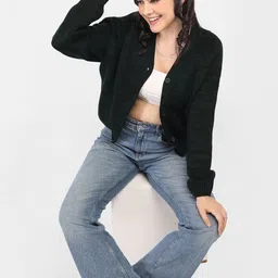 Mast & Harbour Women Woollen Cardigan-picture-31