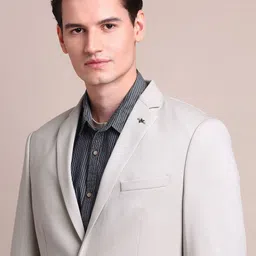 Arrow Zero Calorie Fit Notched Lapel Collar Single Breasted Formal Blazer image 3