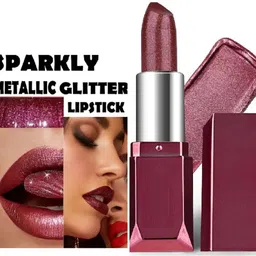 evererin Starlight Metallic Lipstick Metallic Shine I GlitterCreamy LIPSTICKK FOR WOMEN02 image 1