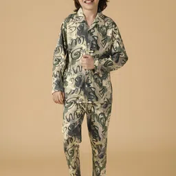 Albion By CnM Boys Printed Night suit-picture-0