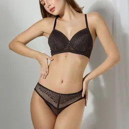 bodyline Floral Bra Medium Coverage Lightly Padded image 5