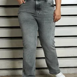 VK FASHION Women Jean Relaxed Fit High-Rise Light Fade Stretchable Jeans-picture-27