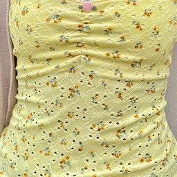 LULU & SKY Floral Print Strapless Crop Tube Top-picture-27