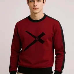 FAOES Men Graphic Printed Round Neck Cotton T-shirt-picture-32