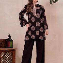 Mizaz Women Ethnic Motifs Printed Kurti-picture-27