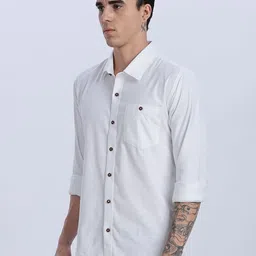 ODCC Spread Collar Comfortable Cotton Regular Fit Shirt image 2