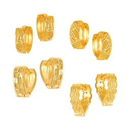 VIVASTRI Women Gold-Plated Alloy Earrings-picture-16