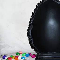 MISS PEACH Cream Buddha Idol Showpiece image 3