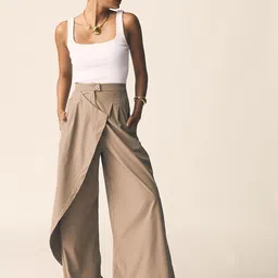 UNRUSH Women High-Rise Bootcut Drift Parallel Trousers-picture-23