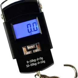 Glancing Digital Weighing Scale- 50Kg Portable Hanging Luggage Weight Machine Digital for Weighing Household Items i.e. Waste Newspaper, Gas Cylinder, Disposal etc /3/KGac Weighing Scale-image-2