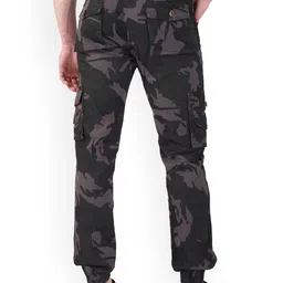 Hymen Legions Men Regular Fit Camouflage Printed Cotton Cargos image 5