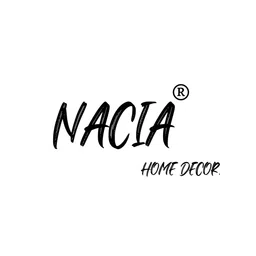 NACIA Beige & Orange Floral Printed Round Shape Wooden Ottomans image 4