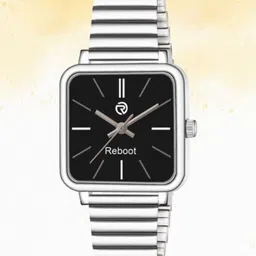 REBOOT Men Dial & Bracelet Style Straps Analogue Watch sh_New163_151 Black Designer Square-picture-40