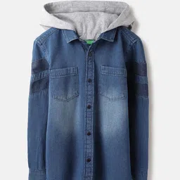 United Colors of Benetton Boys Faded Opaque Casual Shirt-picture-21