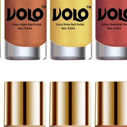 VOLO Set Of 8 High-Shine Long Lasting Non Toxic Nail Polish - 10 ml Each-Combo-No-17 image 2
