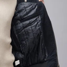 ColorPlus Mock Collar Pure Cotton Bomber Jacket image 2