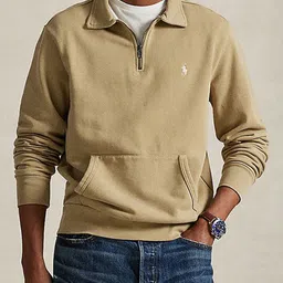 Polo Ralph Lauren Loopback Quarter-Zip Sweatshirt-image-97