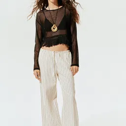 H&M Denim Drawstring Trousers-picture-50