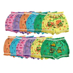VastraMilap Kids Pack Of 12 Assorted Conversational Printed Cotton Basic Brief-picture-20
