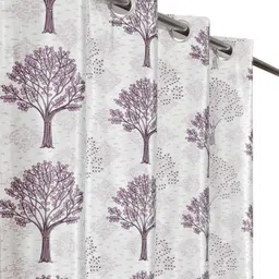 urban arts 213 cm (7 ft) Door Polyester Room Darkening Curtain Single Curtain-picture-17