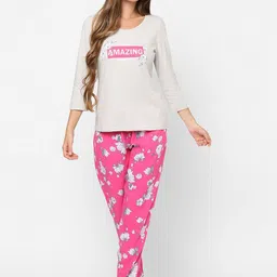 MAYSIXTY Women Printed Night suit-picture-12
