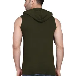 TEEFOX Sleeveless Hooded T-shirt image 4