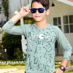 MashUp Boys Printed Pockets T-shirt image 1