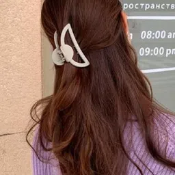 badodiya's Women Set of 12 Matt Claw Clip image 5