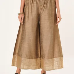 RANGMANCH BY PANTALOONS Women Flared Ethnic Palazzos image 1
