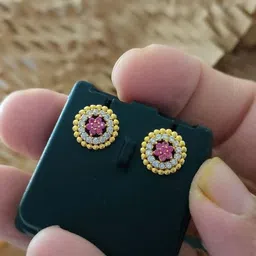 niva fashion Circular Studs Earrings-picture-49