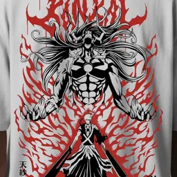 Ganji Men Anime Printed T-shirt image 3