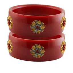 Vidhya Kangan Women Red Bangle-picture-23
